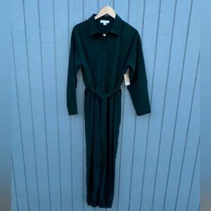 New! Hyfve Forest Green Jumpsuit
